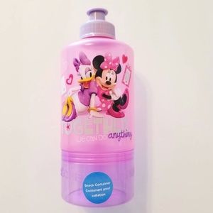 DISNEY MINNIE & DAISY DUCK BOTTLE SNACK HOLDER